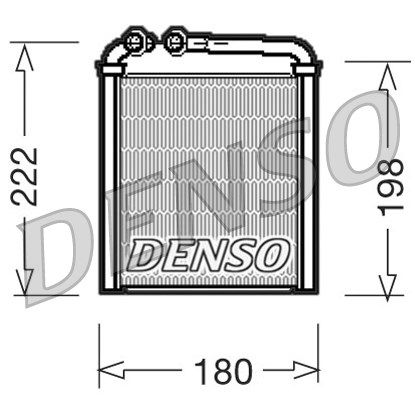 DENSO Lämmityslaitteen kenno DRR32005