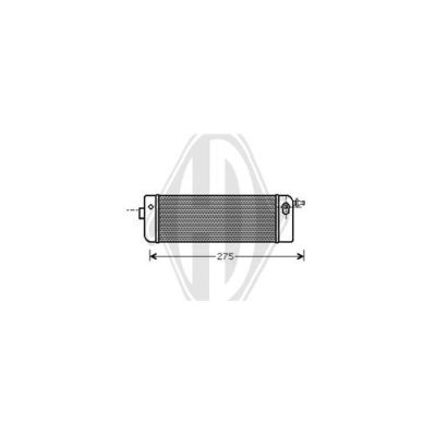 DIEDERICHS Moottoriöljyn jäähdytin DCO1030