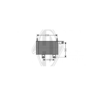 DIEDERICHS Moottoriöljyn jäähdytin DCO1086