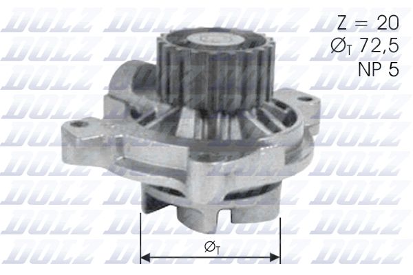 DOLZ Vesipumppu A180