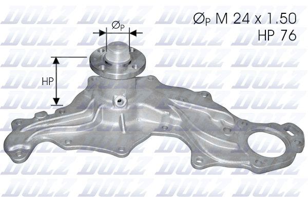 DOLZ Vesipumppu F124