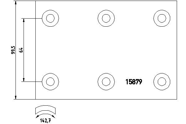 DON Jarruhihnasarja, jarrurumpu GG2091S7115