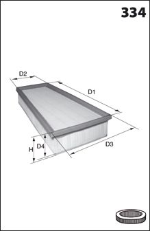 DR!VE+ Ilmansuodatin DP1110.10.0088