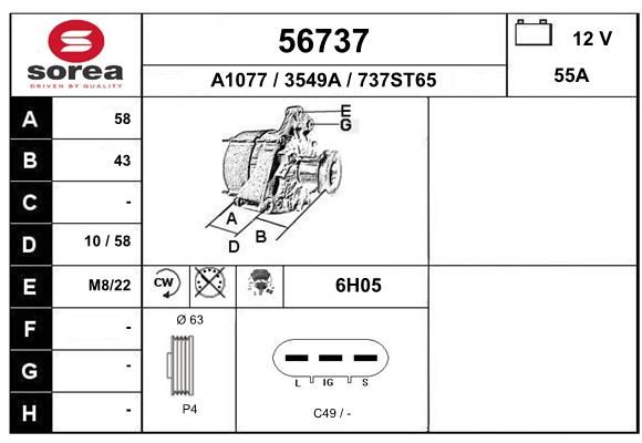 EAI Laturi 56737