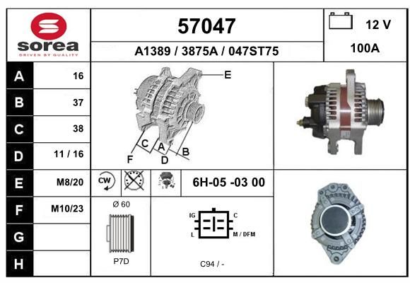 EAI Laturi 57047