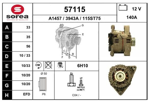 EAI Laturi 57115