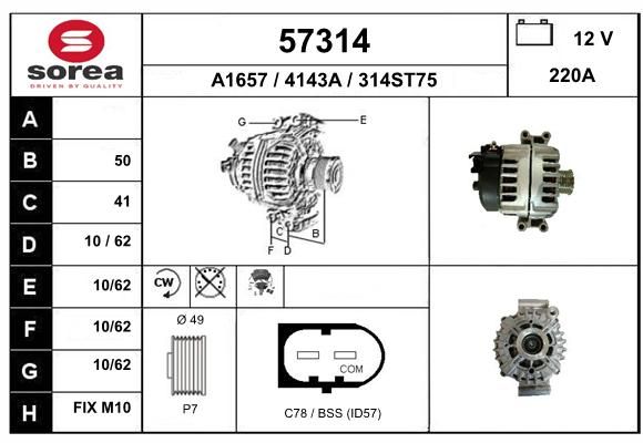 EAI Laturi 57314