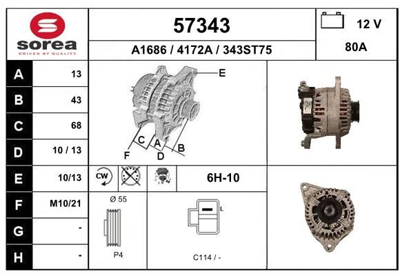 EAI Laturi 57343