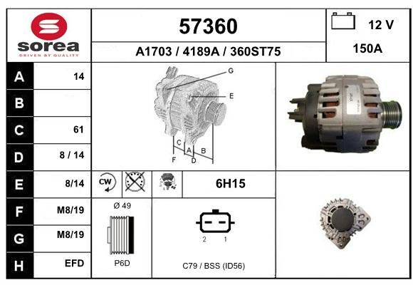 EAI Laturi 57360