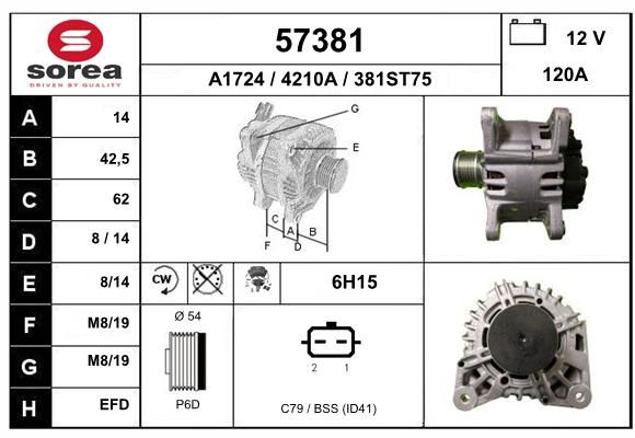 EAI Laturi 57381