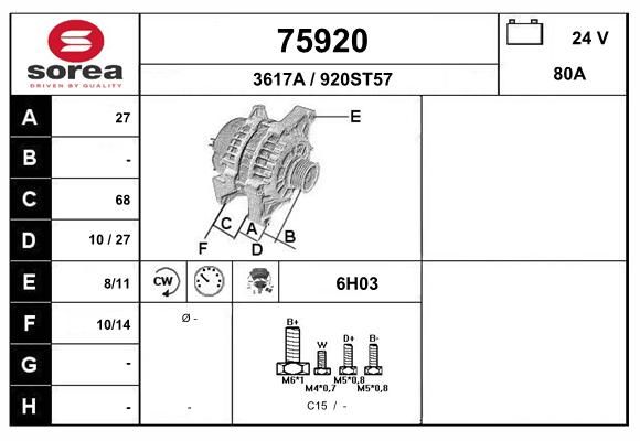 EAI Laturi 75920