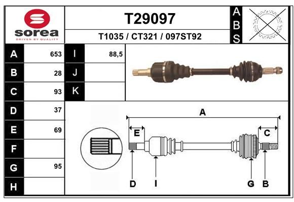 EAI Vetoakseli T29097