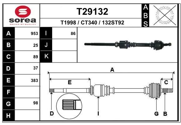 EAI Vetoakseli T29132