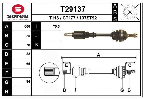 EAI Vetoakseli T29137