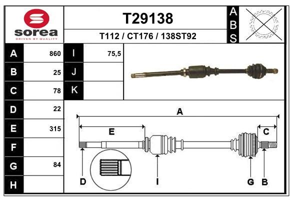 EAI Vetoakseli T29138