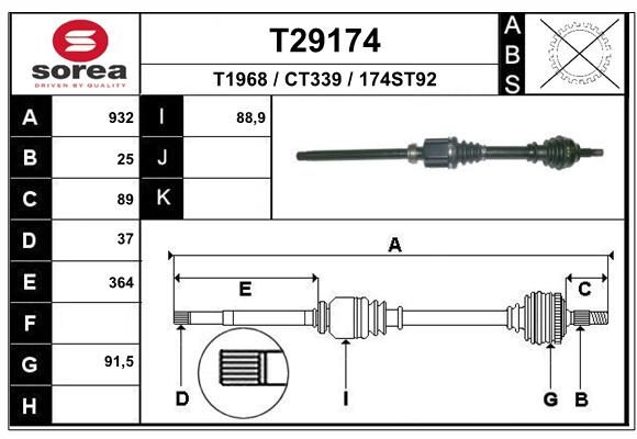 EAI Vetoakseli T29174