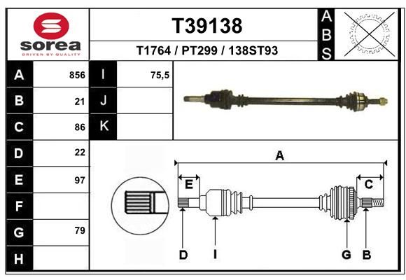 EAI Vetoakseli T39138