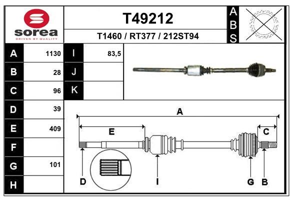 EAI Vetoakseli T49212