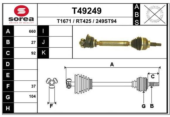 EAI Vetoakseli T49249