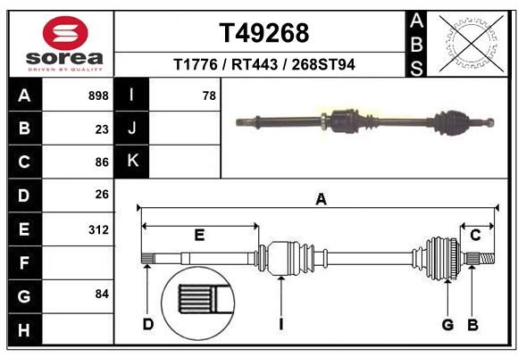 EAI Vetoakseli T49268