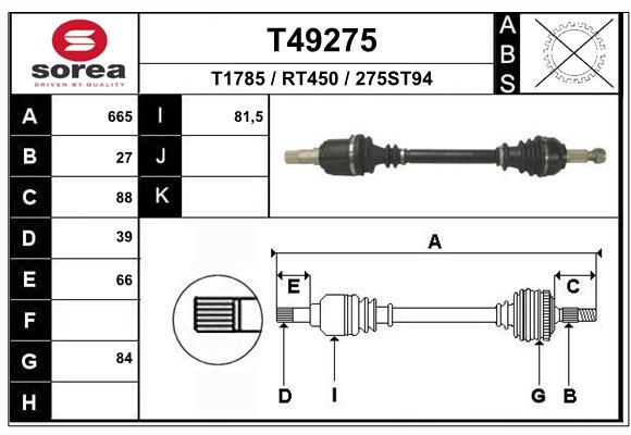 EAI Vetoakseli T49275