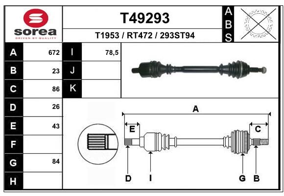 EAI Vetoakseli T49293