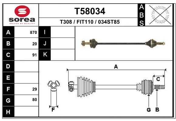 EAI Vetoakseli T58034