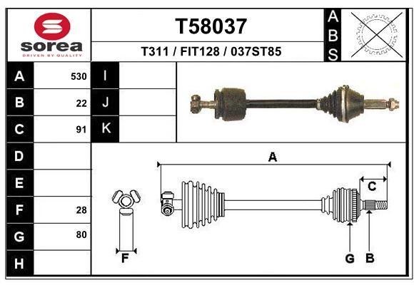 EAI Vetoakseli T58037