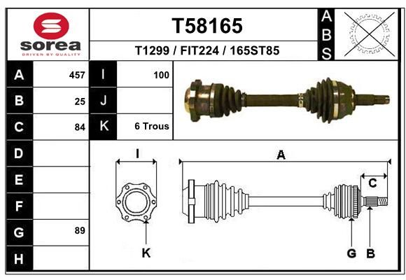 EAI Vetoakseli T58165