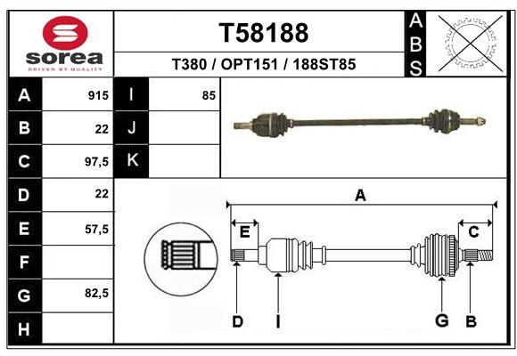 EAI Vetoakseli T58188