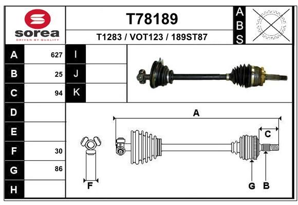 EAI Vetoakseli T78189