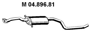 EBERSPÄCHER Keskiäänenvaimentaja 04.896.81