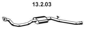 EBERSPÄCHER Keskiäänenvaimentaja 13.2.03