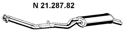 EBERSPÄCHER Takaäänenvaimentaja 21.287.82