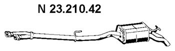 EBERSPÄCHER Takaäänenvaimentaja 23.210.42