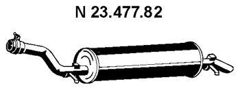 EBERSPÄCHER Takaäänenvaimentaja 23.477.82