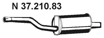 EBERSPÄCHER Takaäänenvaimentaja 37.210.83