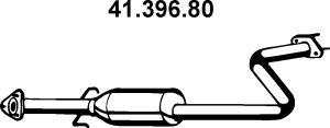 EBERSPÄCHER Keskiäänenvaimentaja 41.396.80