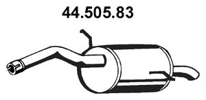 EBERSPÄCHER Takaäänenvaimentaja 44.505.83