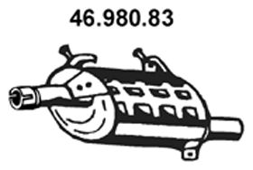 EBERSPÄCHER Takaäänenvaimentaja 46.980.83
