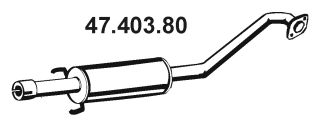 EBERSPÄCHER Keskiäänenvaimentaja 47.403.80