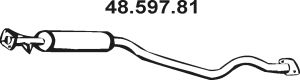 EBERSPÄCHER Keskiäänenvaimentaja 48.597.81