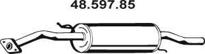 EBERSPÄCHER Takaäänenvaimentaja 48.597.85