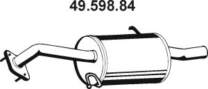 EBERSPÄCHER Takaäänenvaimentaja 49.598.84