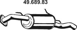 EBERSPÄCHER Takaäänenvaimentaja 49.689.83