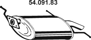 EBERSPÄCHER Takaäänenvaimentaja 54.091.83