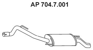 EBERSPÄCHER Takaäänenvaimentaja 704.7.001