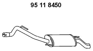 EBERSPÄCHER Takaäänenvaimentaja 95 11 8450