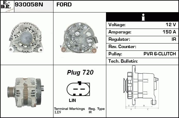 EDR Laturi 930083