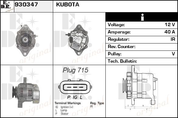 EDR Laturi 930374